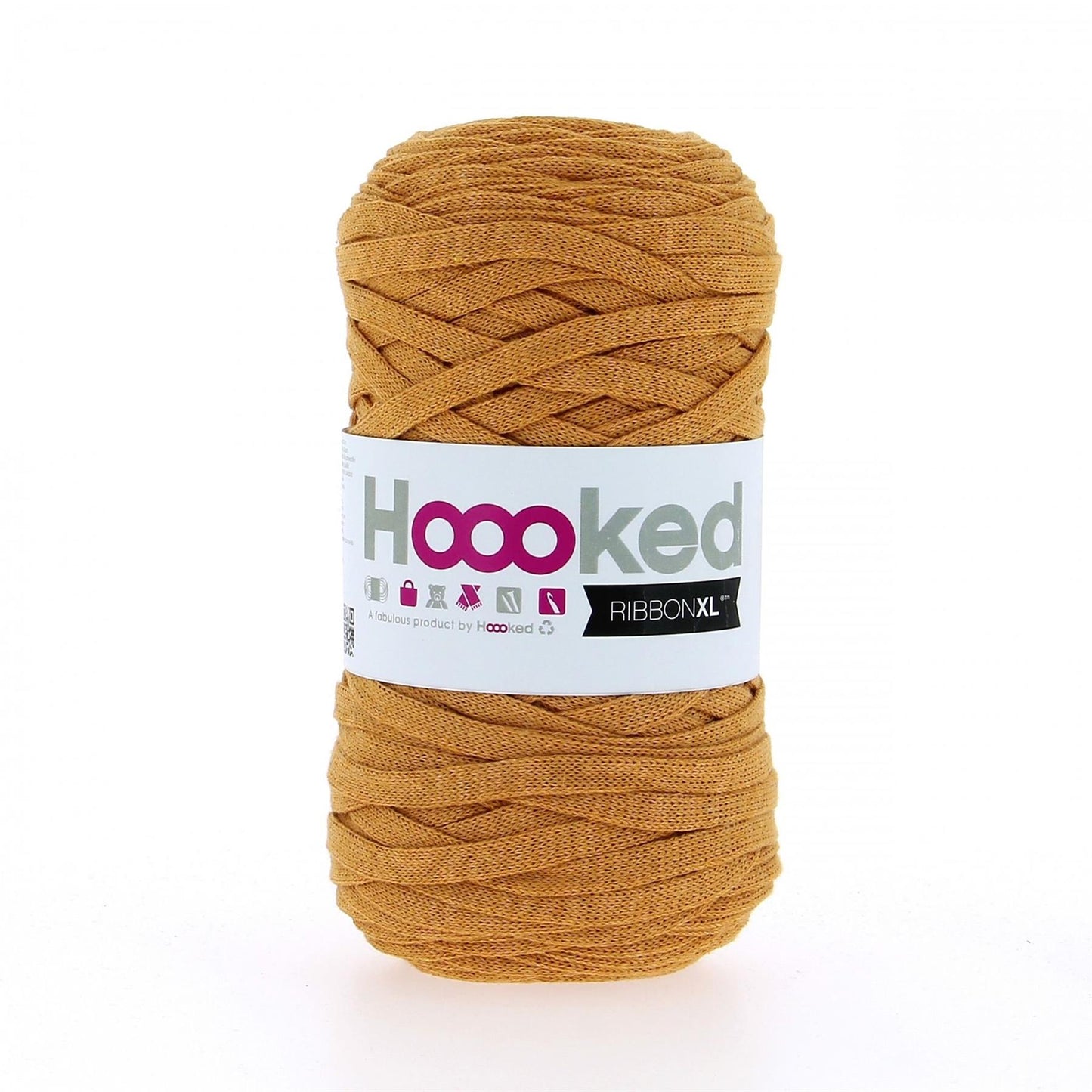 [Hoooked] RXL53 RibbonXL Harvest Ocre Cotton Yarn - 120M, 250g