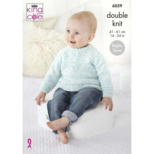 [King Cole] P6059 Pattern - Double Knit