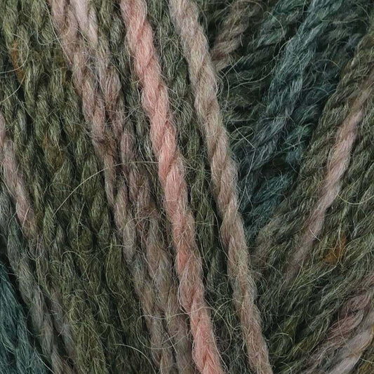 [King Cole] Homespun Prism Evergreens Yarn - 110M, 50g Aran