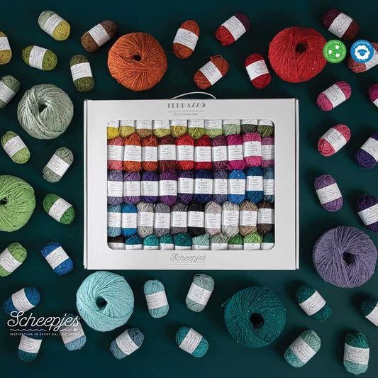 [Scheepjes] 21485 Scheepjes Terrazzo Colour Pack 60x10g - 1Pc Yarn - 10g
