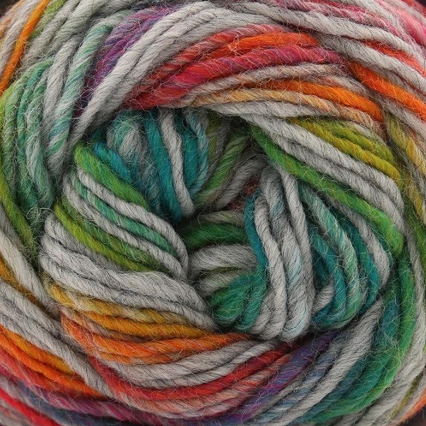 [Stylecraft] 3376151 Knit Me, Crochet Me Rainbow (6151) 80% Acrylic 20% Wool Yarn - 100g Double Knit