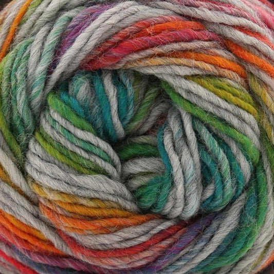 [Stylecraft] 3376151 Knit Me, Crochet Me Rainbow (6151) 80% Acrylic 20% Wool Yarn - 100g Double Knit