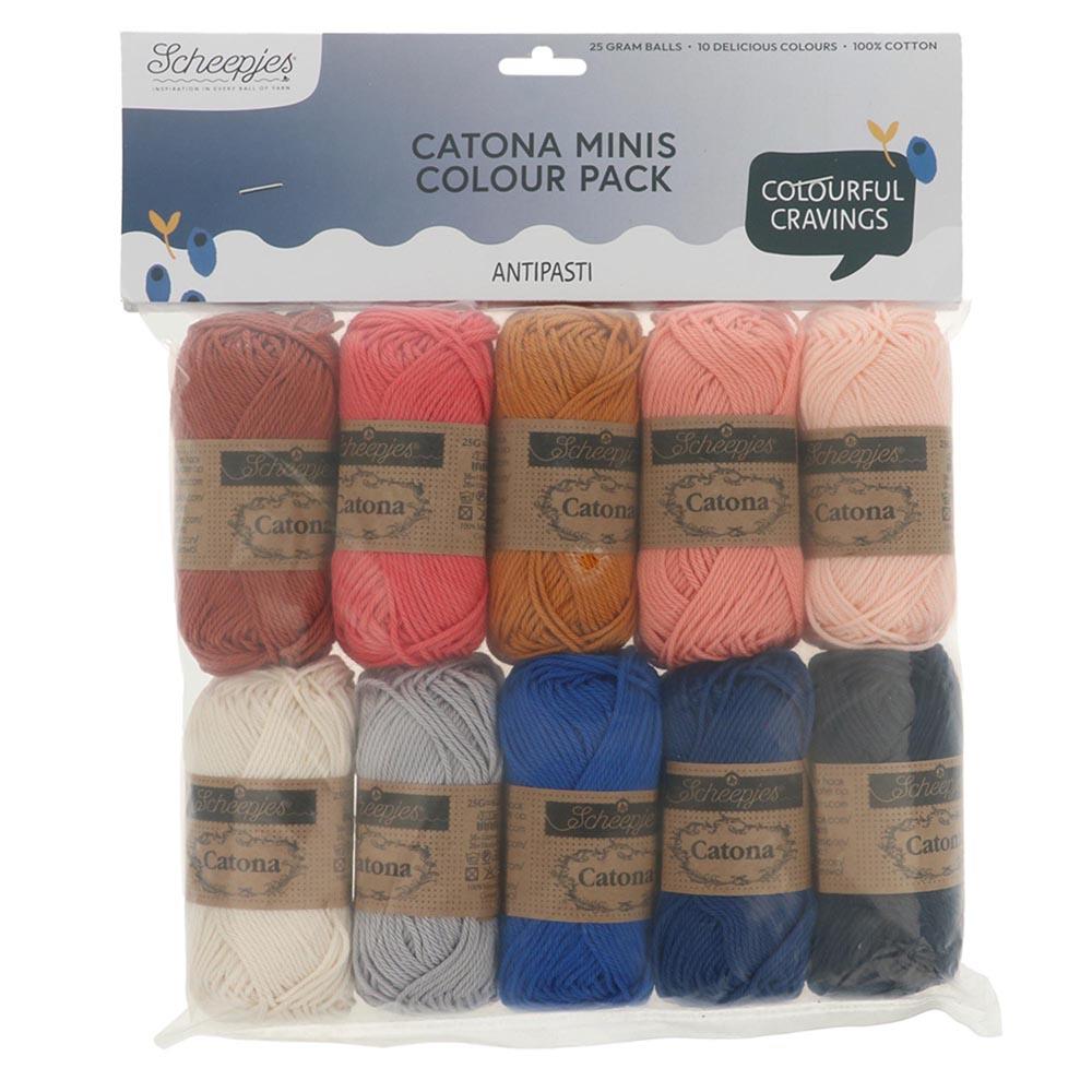 [Scheepjes] 24959 Catona Colour Pack Antipasti Yarn - 25g