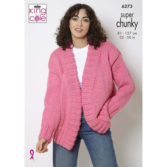 [King Cole] P6273 Pattern - Super Chunky