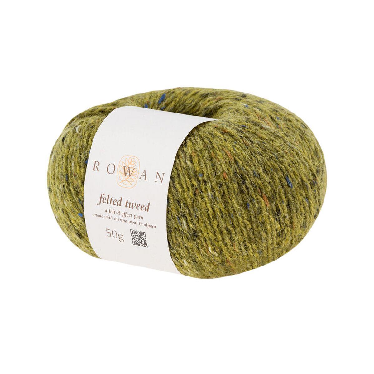 Felted Tweed 50% Wool 25% Alpaca 25% Viscose Yarn - 50g