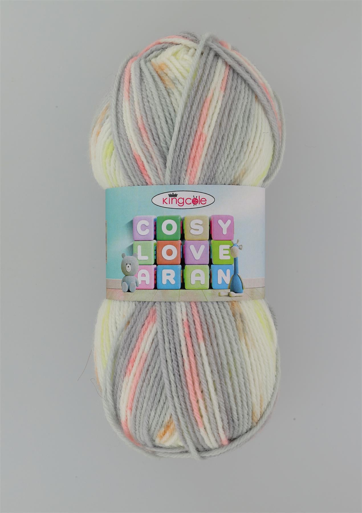 Cosy Love Yarn - 212m, 100g Aran