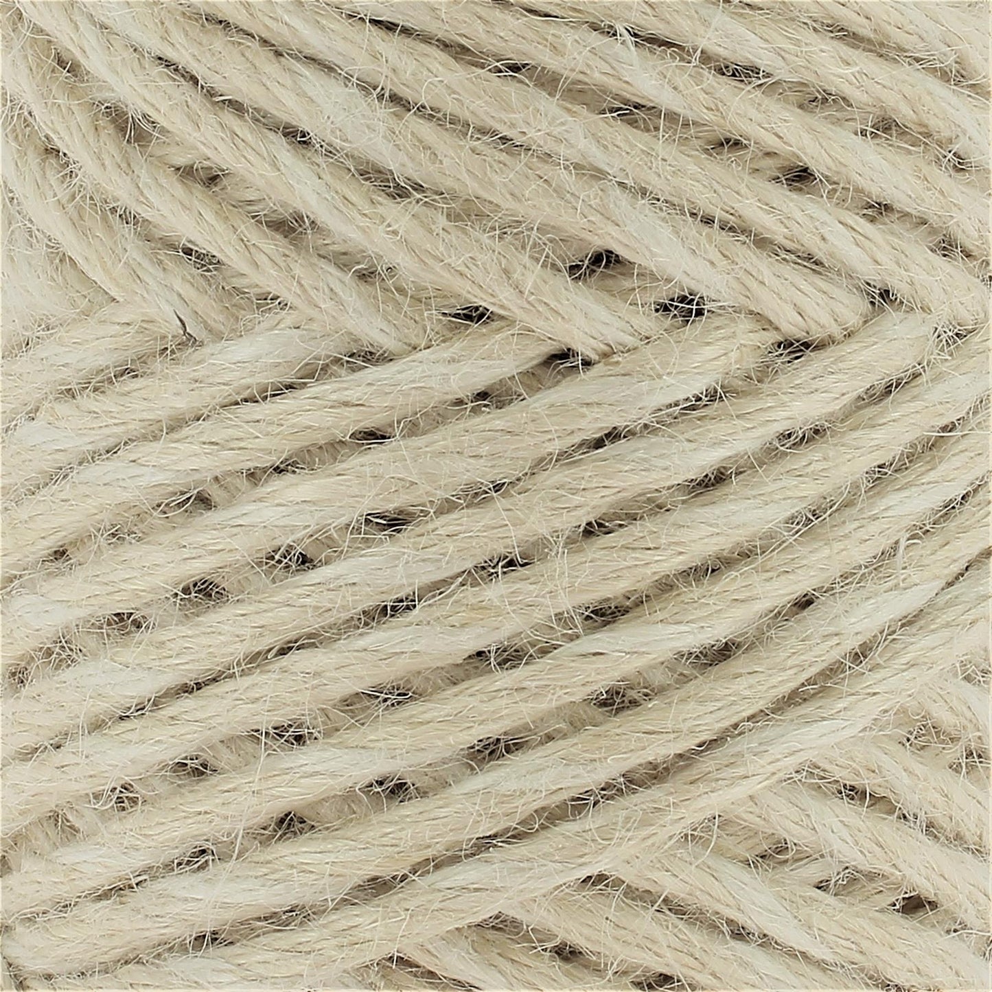 Hoooked Vanilla Cream Jute Cotton Yarn - 45m (147.6'), 300g