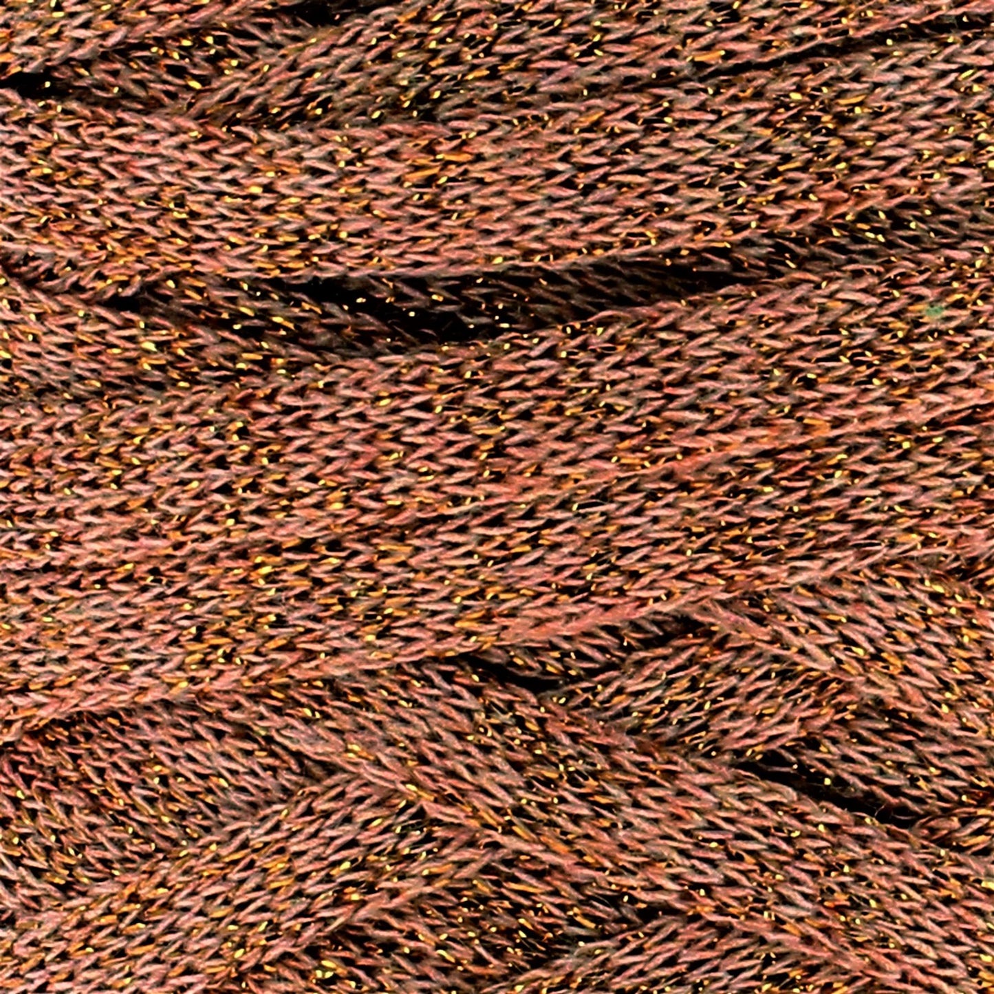 Hoooked RXL Lurex 6 RibbonXL Rose Gold 0.8 Cotton T-Shirt Yarn - 120m (393.7'), 250g