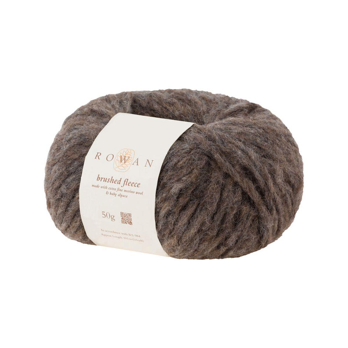 Brushed Fleece 65% Wool 30% Alpaca 5% Polyamide Yarn - 50g