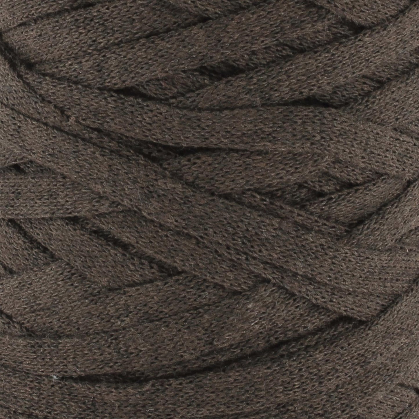 Hoooked RXL39 RibbonXL Tobacco Brown 0.8 Cotton T-Shirt Yarn - 120m (393.7'), 250g