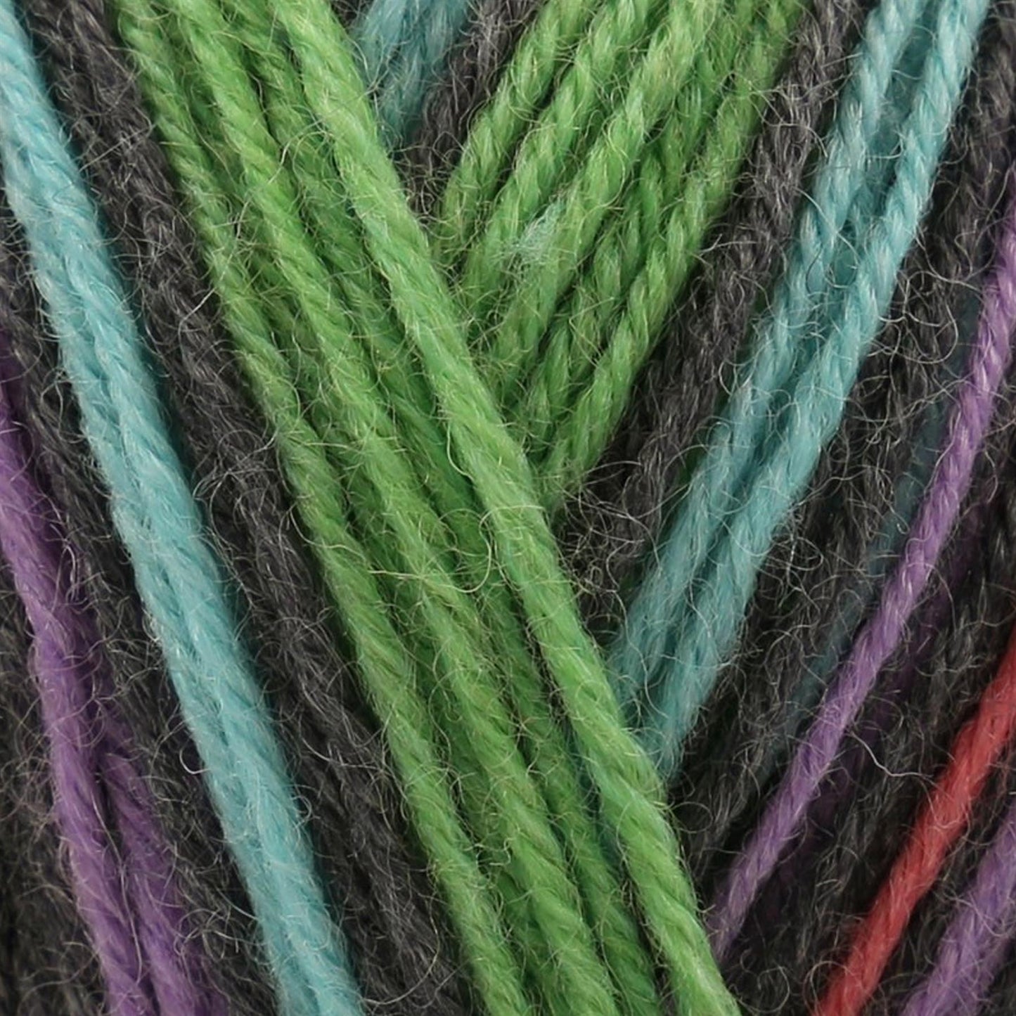 [James C Brett] FZB20 Funny Feetz with Bamboo Multi-Coloured 50% Superwash Wool, 25% Polyamide, 25% Bamboo Yarn - 100g 4 Ply