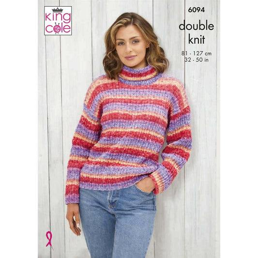 [King Cole] P6094 Pattern - Double Knit