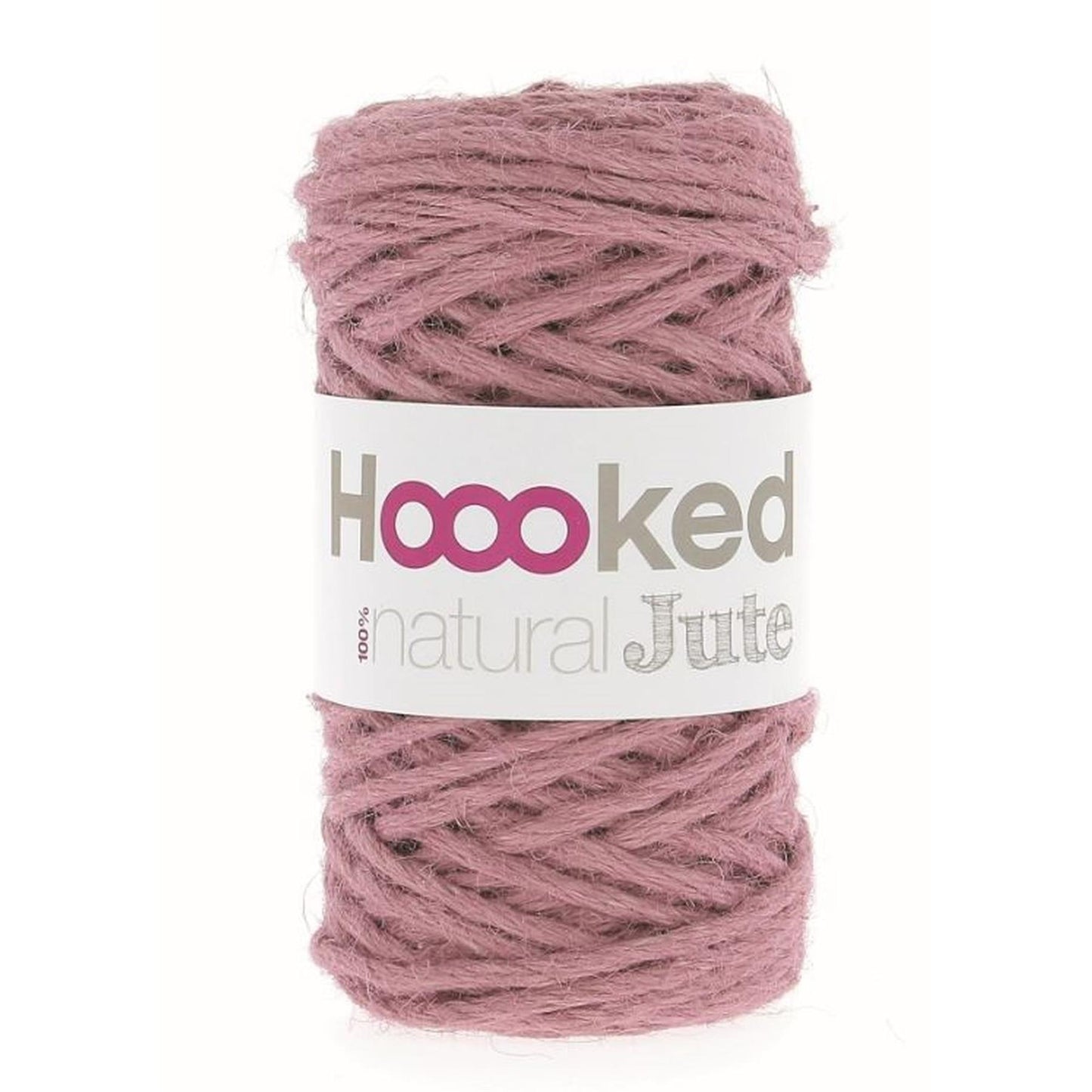 Hoooked Tea Rose Jute Cotton Yarn - 45m (147.6'), 300g