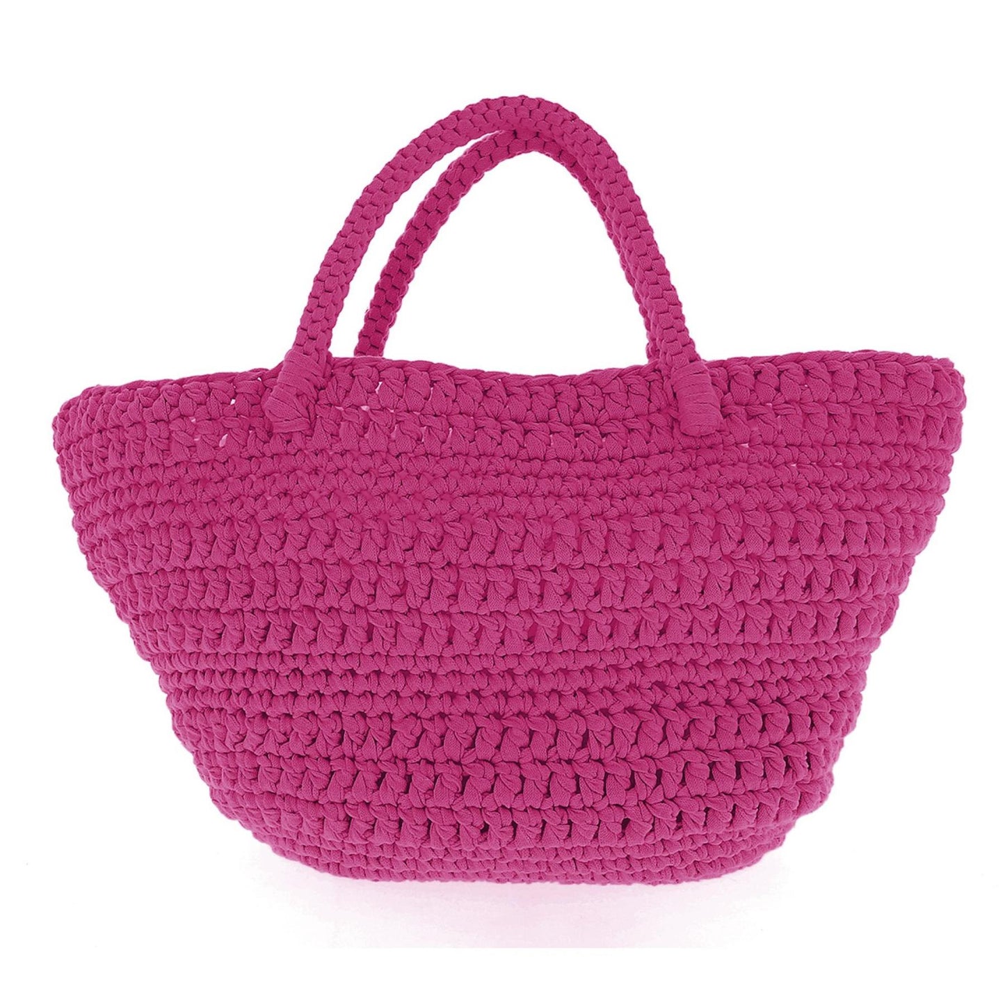 Hoooked RibbonXL Crazy Plum 0.8 Cotton Avila Beachbag Crochet Kit
