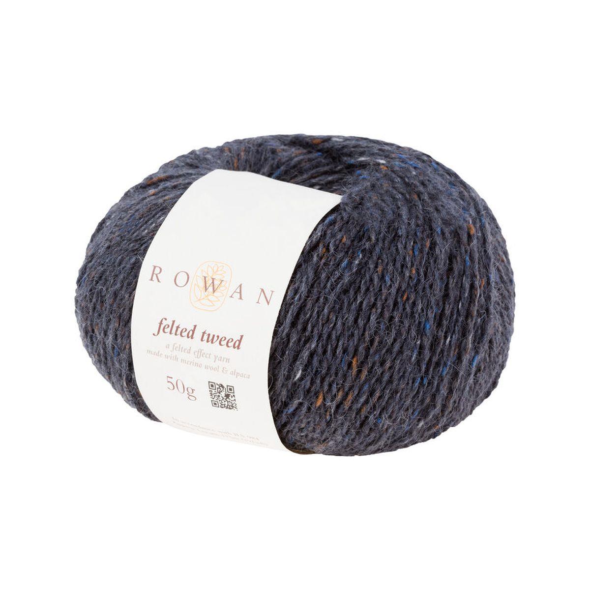 Felted Tweed 50% Wool 25% Alpaca 25% Viscose Yarn - 50g