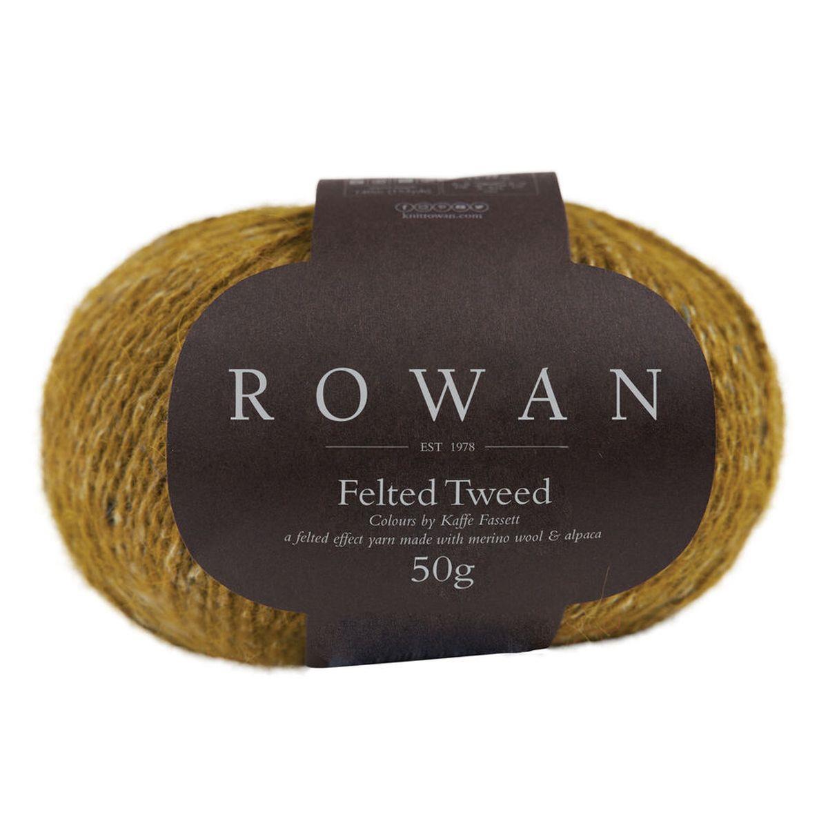 Felted Tweed 50% Wool 25% Alpaca 25% Viscose Yarn - 50g