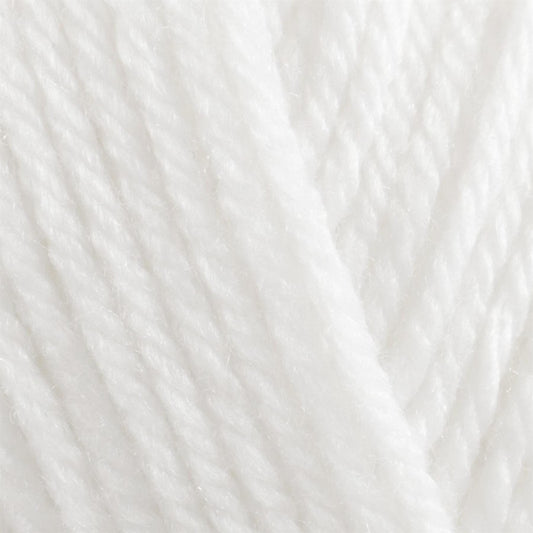 [James C Brett] CM1 with Merino White 70% Acrylic / 20% Siliconised Soft Polymide /10% Merino Wool Yarn - 100g Chunky
