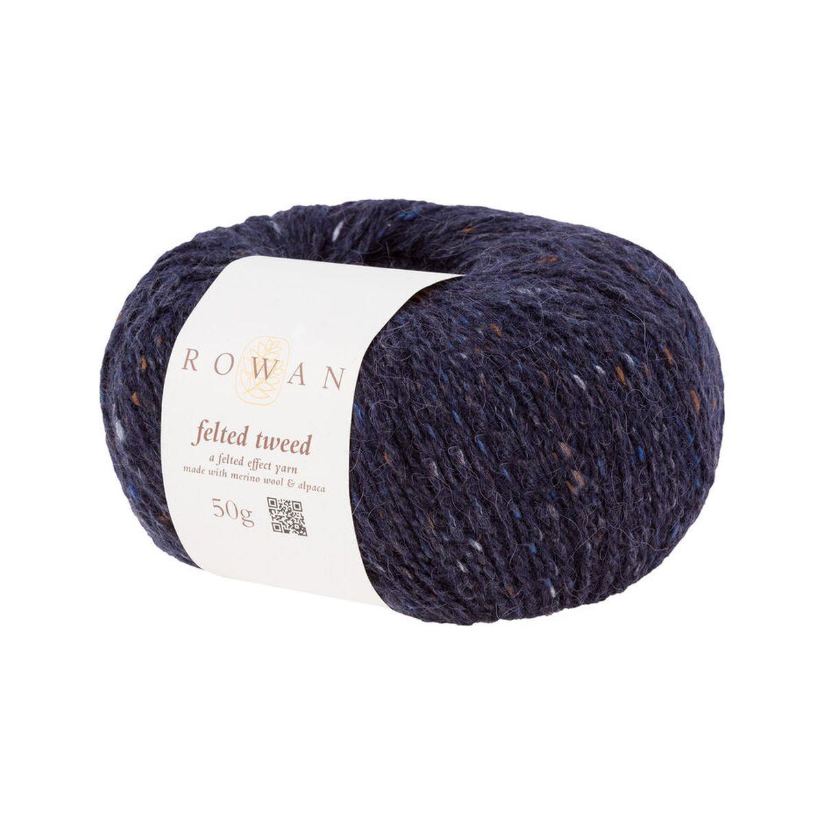 Felted Tweed 50% Wool 25% Alpaca 25% Viscose Yarn - 50g