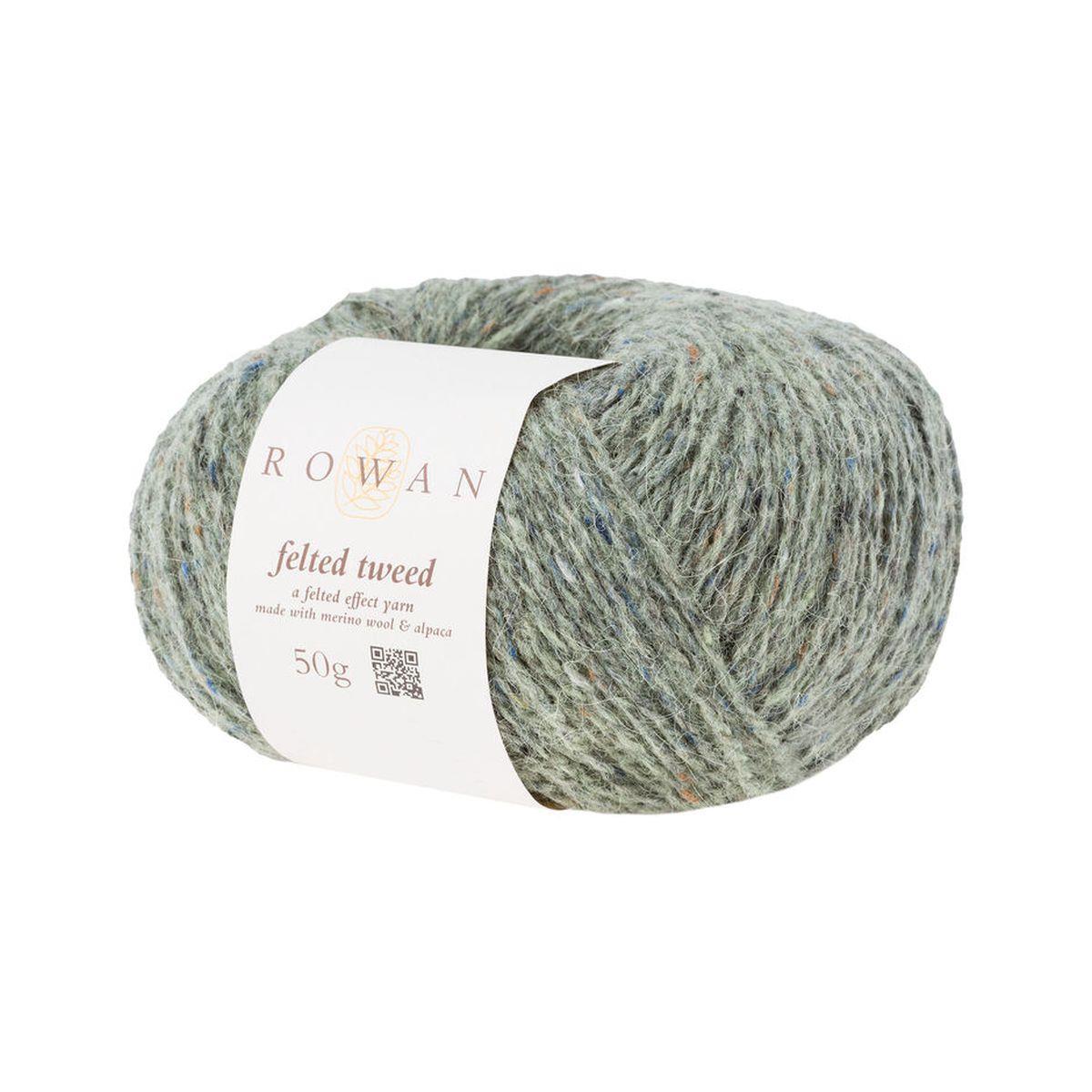Felted Tweed 50% Wool 25% Alpaca 25% Viscose Yarn - 50g