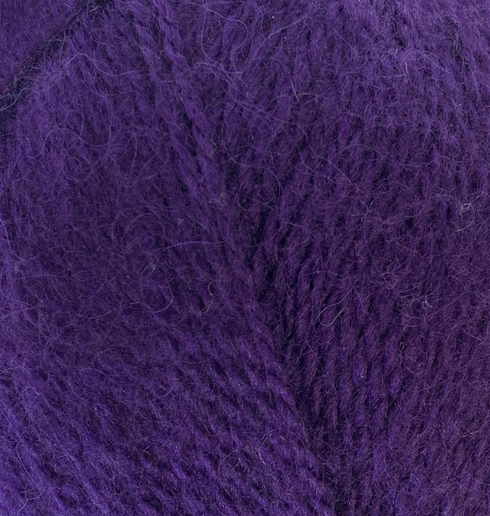 [Stylecraft] 3202161 Grace Plum (2161) 85% Premium Acrylic, 10% Wool, 5% Mohair Yarn - 100g Aran