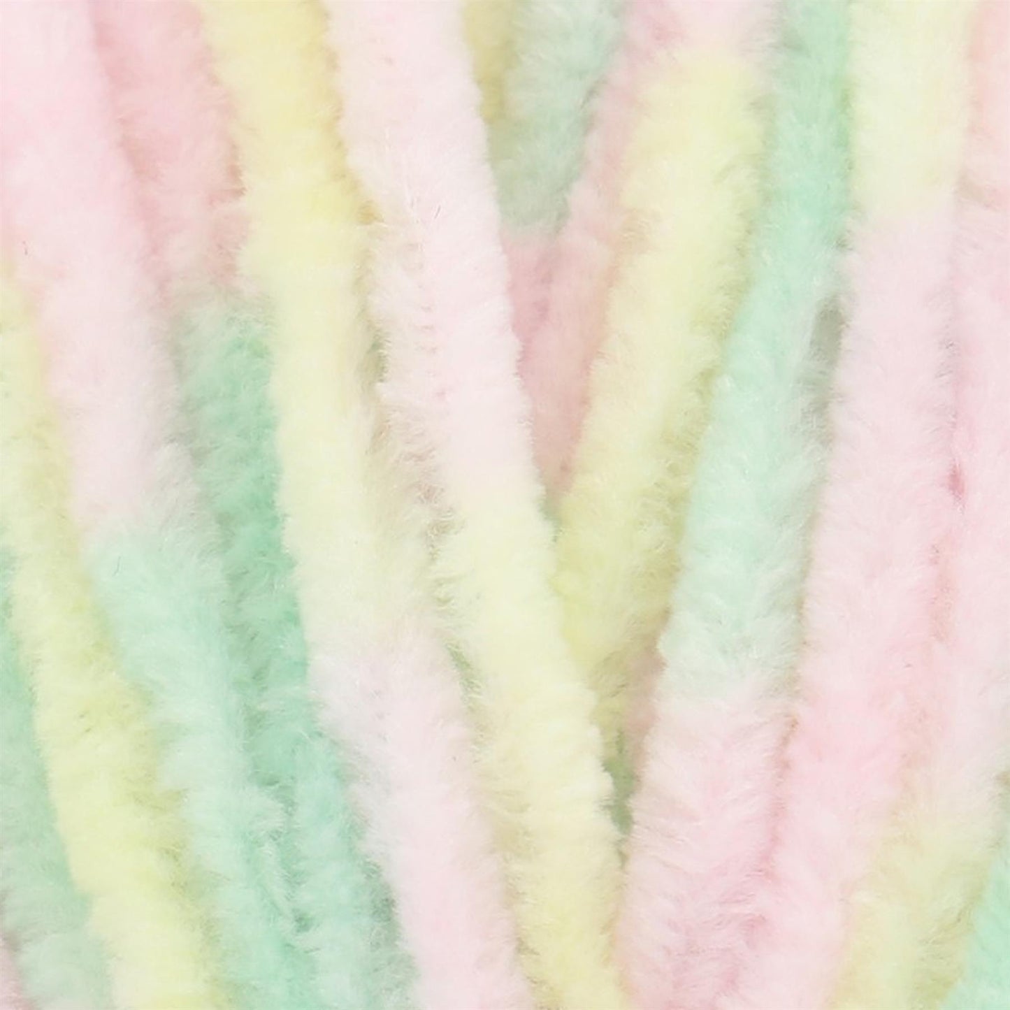 [James C Brett] B38 Flutterby Pink/Mint/Lemon Spot 100% Supersoft Polyester Yarn - 175M, 100g Chunky