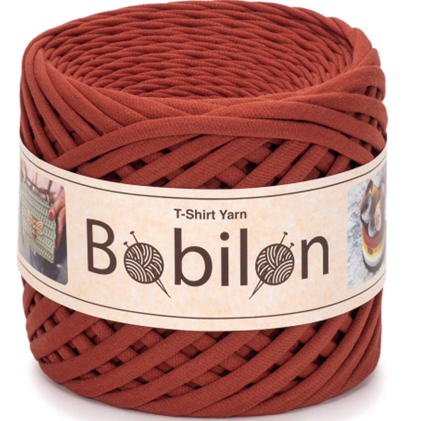 [Bobilon] Mini Canyon Cotton T-Shirt Yarn - 100M, 5-7mm, 220g