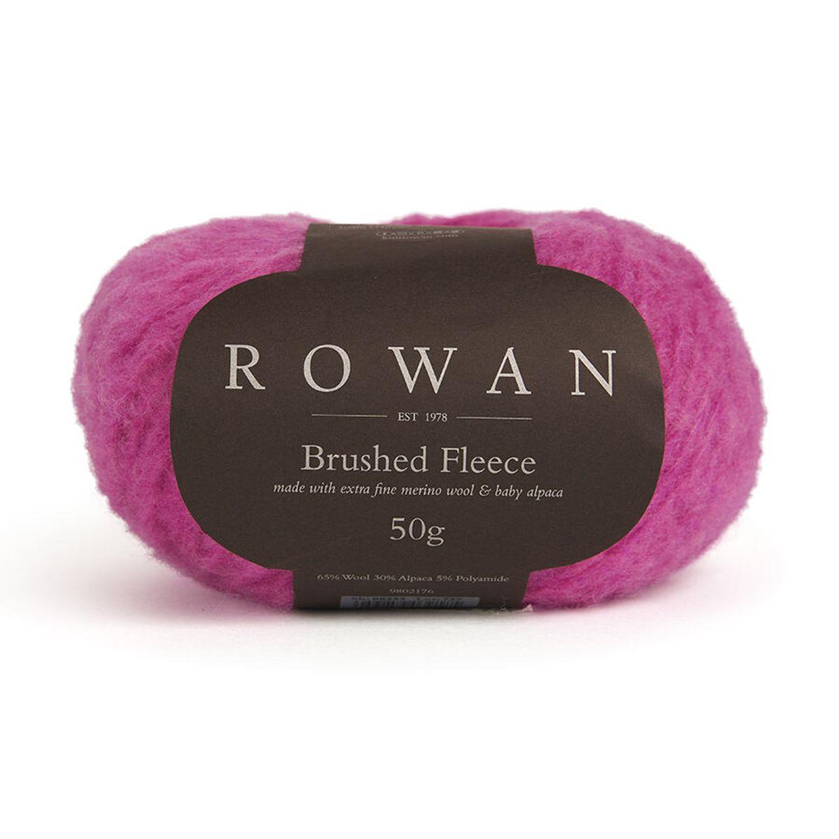 Brushed Fleece 65% Wool 30% Alpaca 5% Polyamide Yarn - 50g