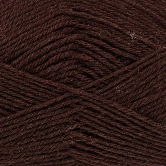 [King Cole] 44023 Merino Blend Cone Chocolate Yarn - 1800M, 500g 4 Ply