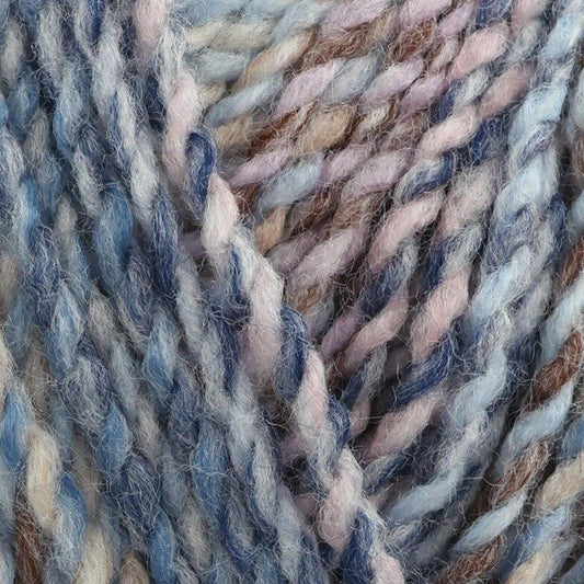 [James C Brett] MC123 Marble Blue Distressed Denim 100% Premium Acrylic Yarn - 312M, 200g Chunky