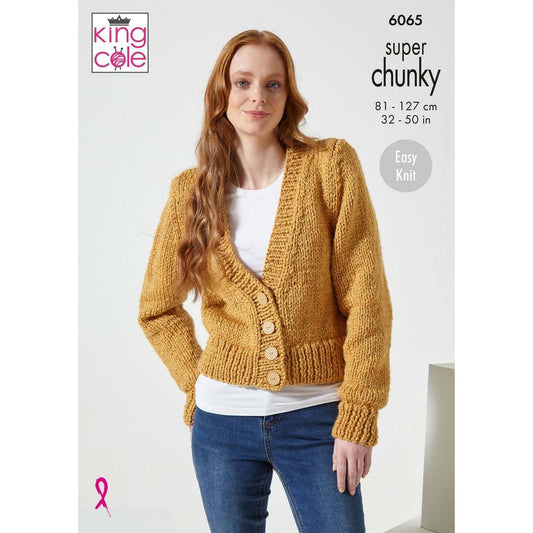 [King Cole] P6065 Pattern - Super Chunky