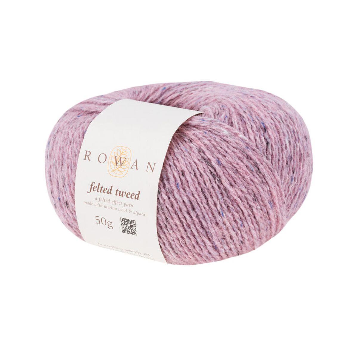 Felted Tweed 50% Wool 25% Alpaca 25% Viscose Yarn - 50g