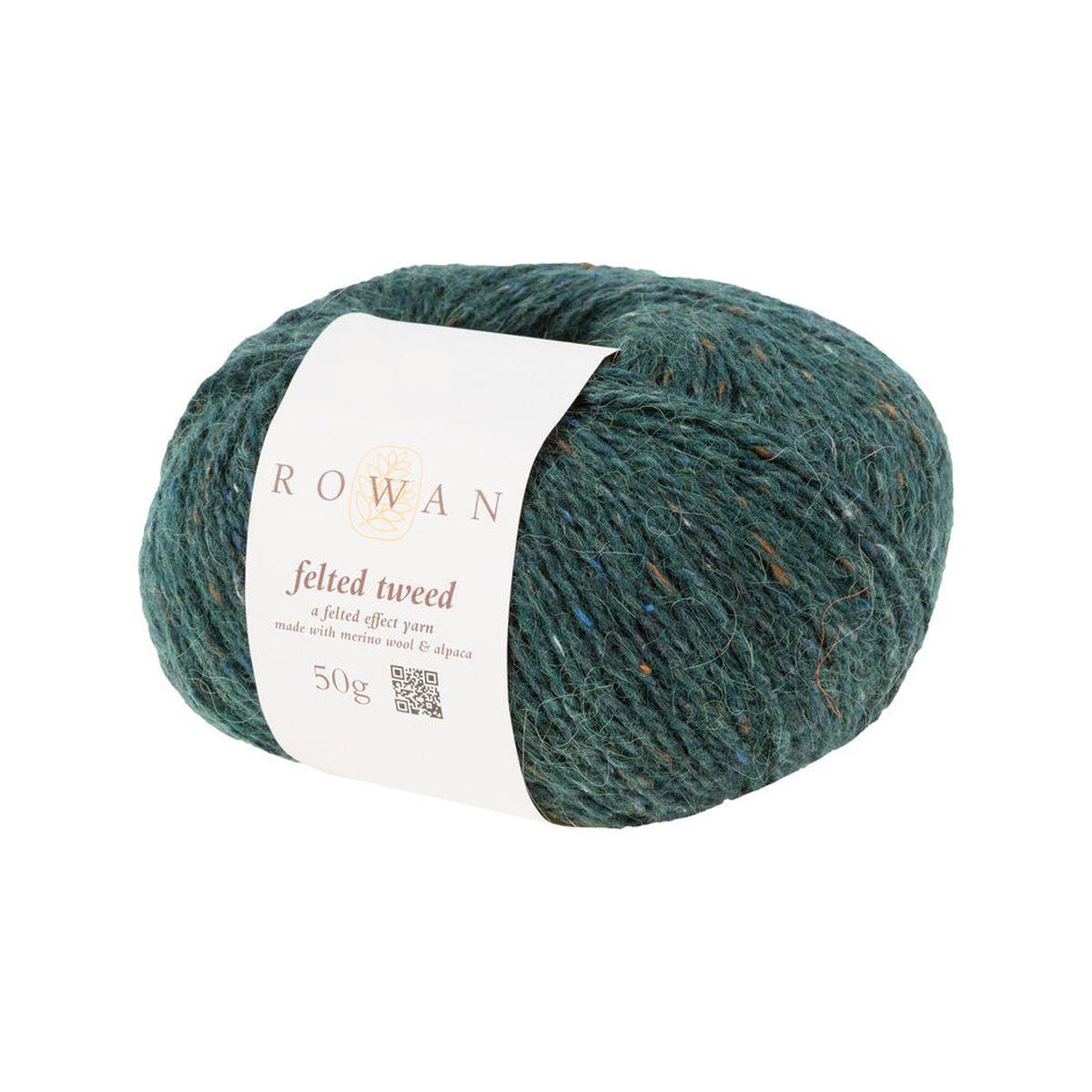 Felted Tweed 50% Wool 25% Alpaca 25% Viscose Yarn - 50g