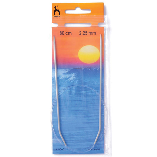 [Pony] Classic Circular Fixed Knitting Pins - 80Cmx2.75mm