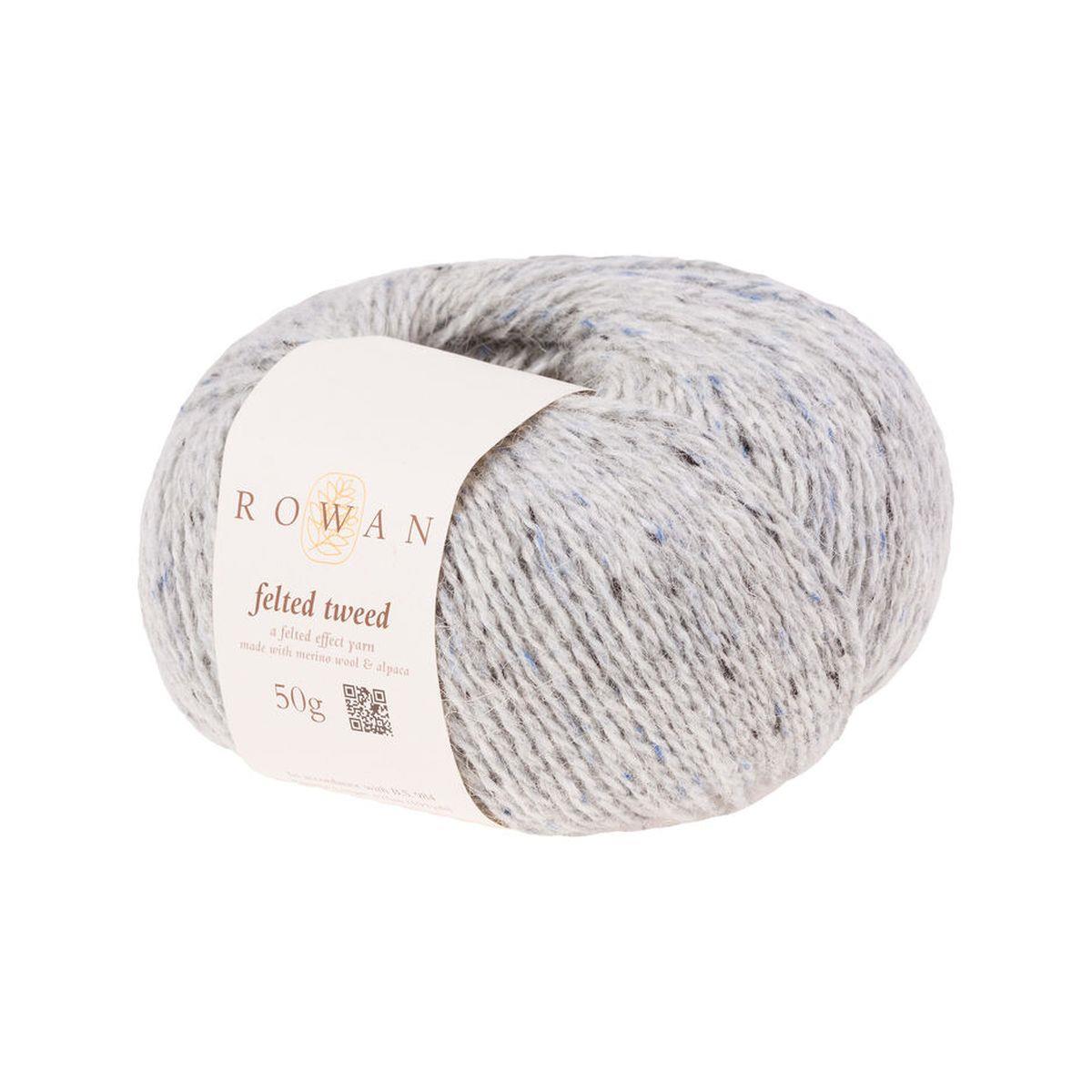 Felted Tweed 50% Wool 25% Alpaca 25% Viscose Yarn - 50g