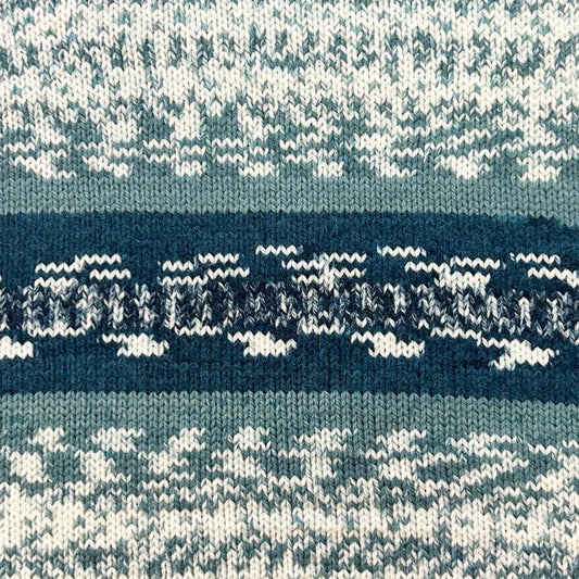 Easy Fair Isle Effect Yarn - 100g Aran