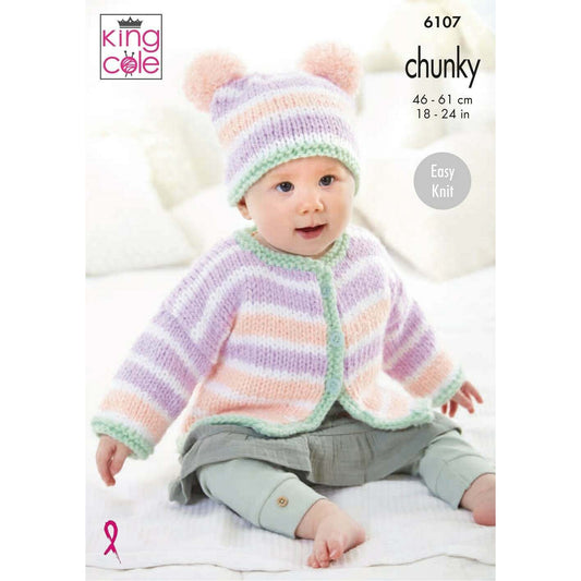 [King Cole] P6107 Pattern - Double Knit