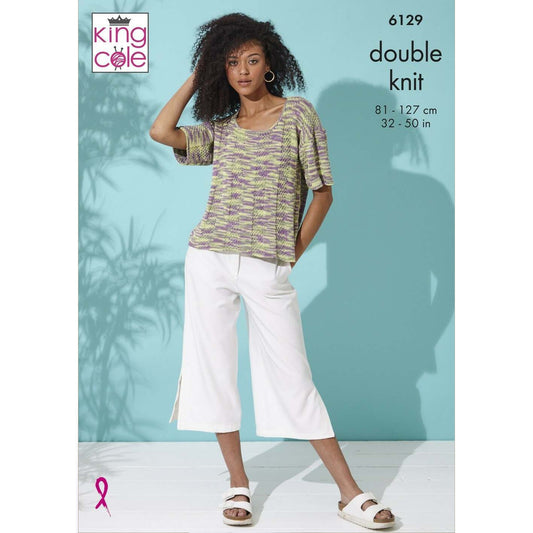 [King Cole] P6129 Pattern - Double Knit
