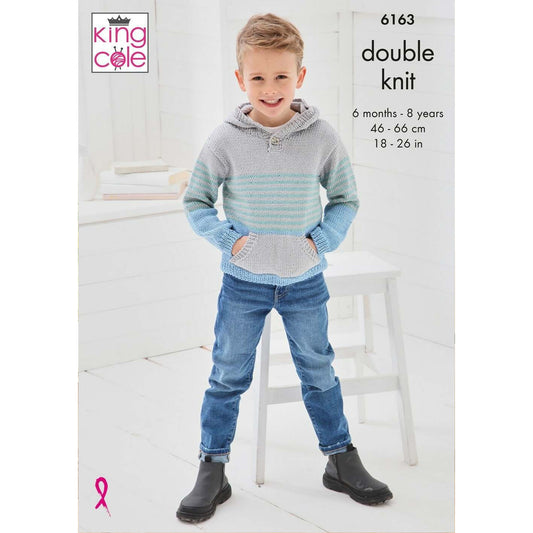 [King Cole] P6163 Pattern - Double Knit