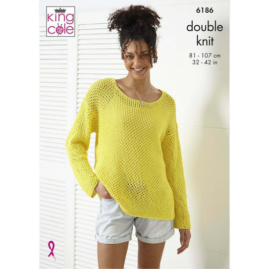 [King Cole] P6186 Pattern - Double Knit