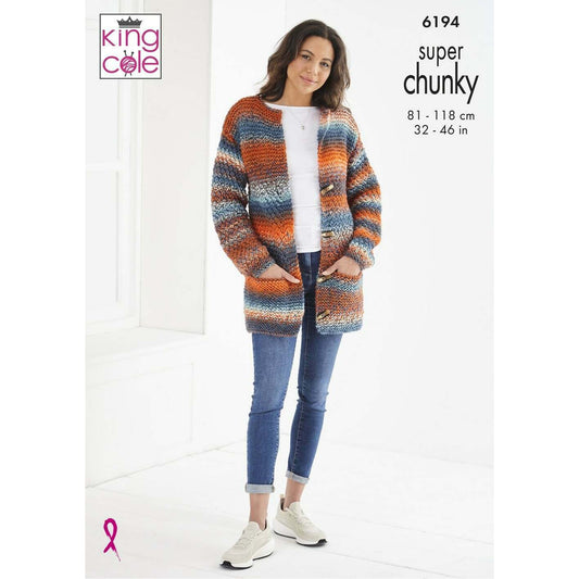 [King Cole] P6194 Pattern - Super Chunky