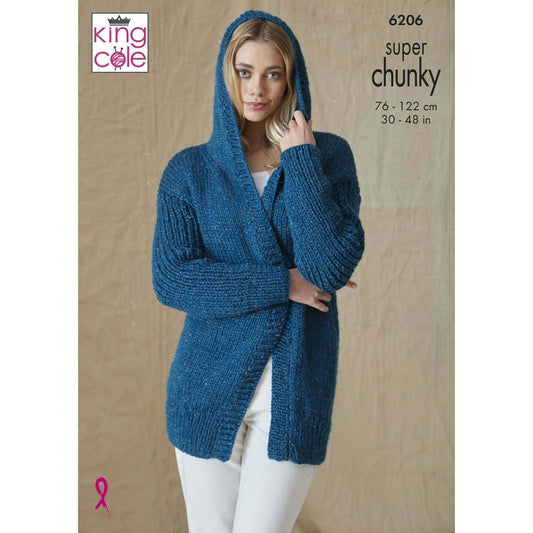 [King Cole] P6206 Pattern - Super Chunky
