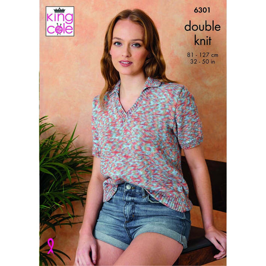 [King Cole] P6301 Pattern - Double Knit