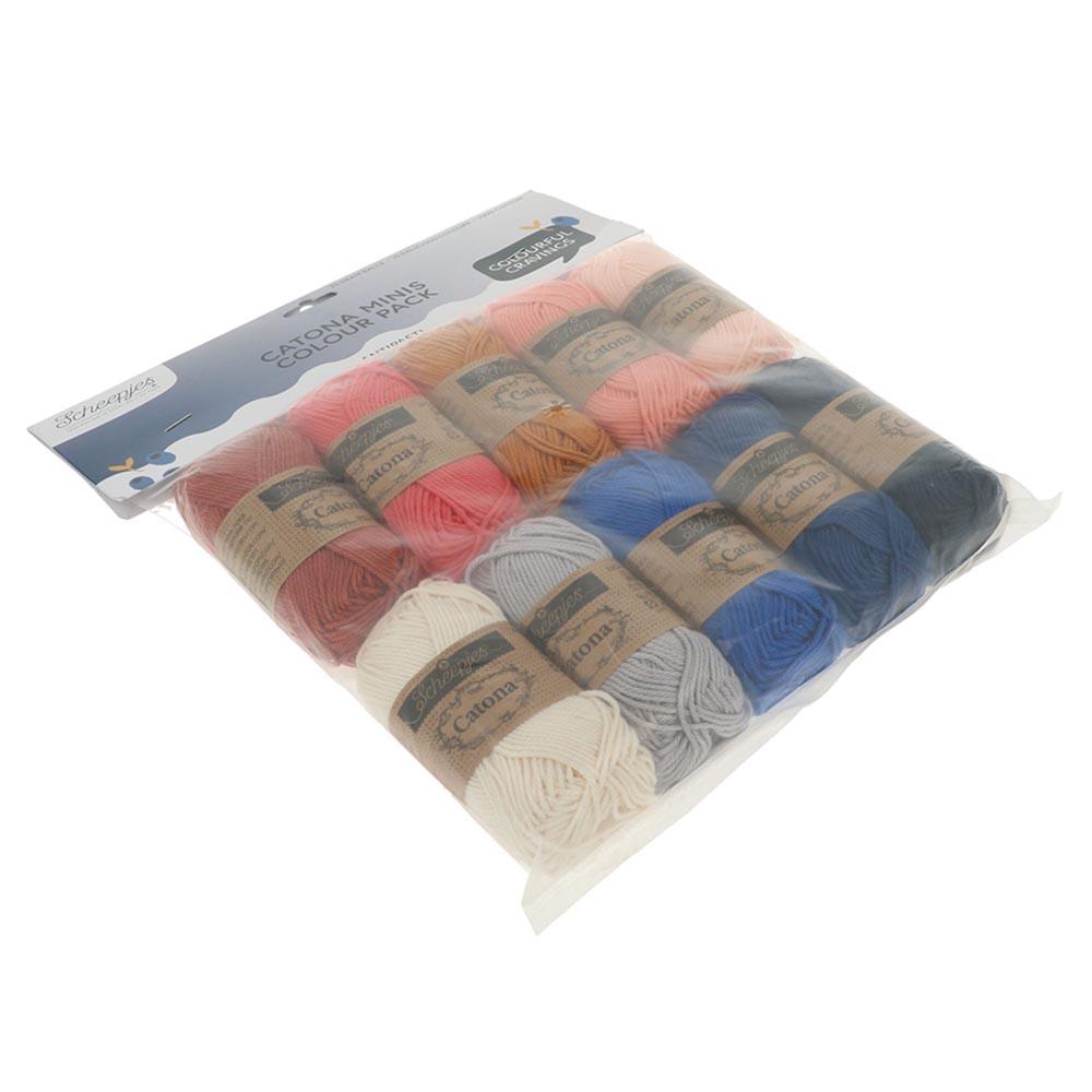 [Scheepjes] 24959 Catona Colour Pack Antipasti Yarn - 25g