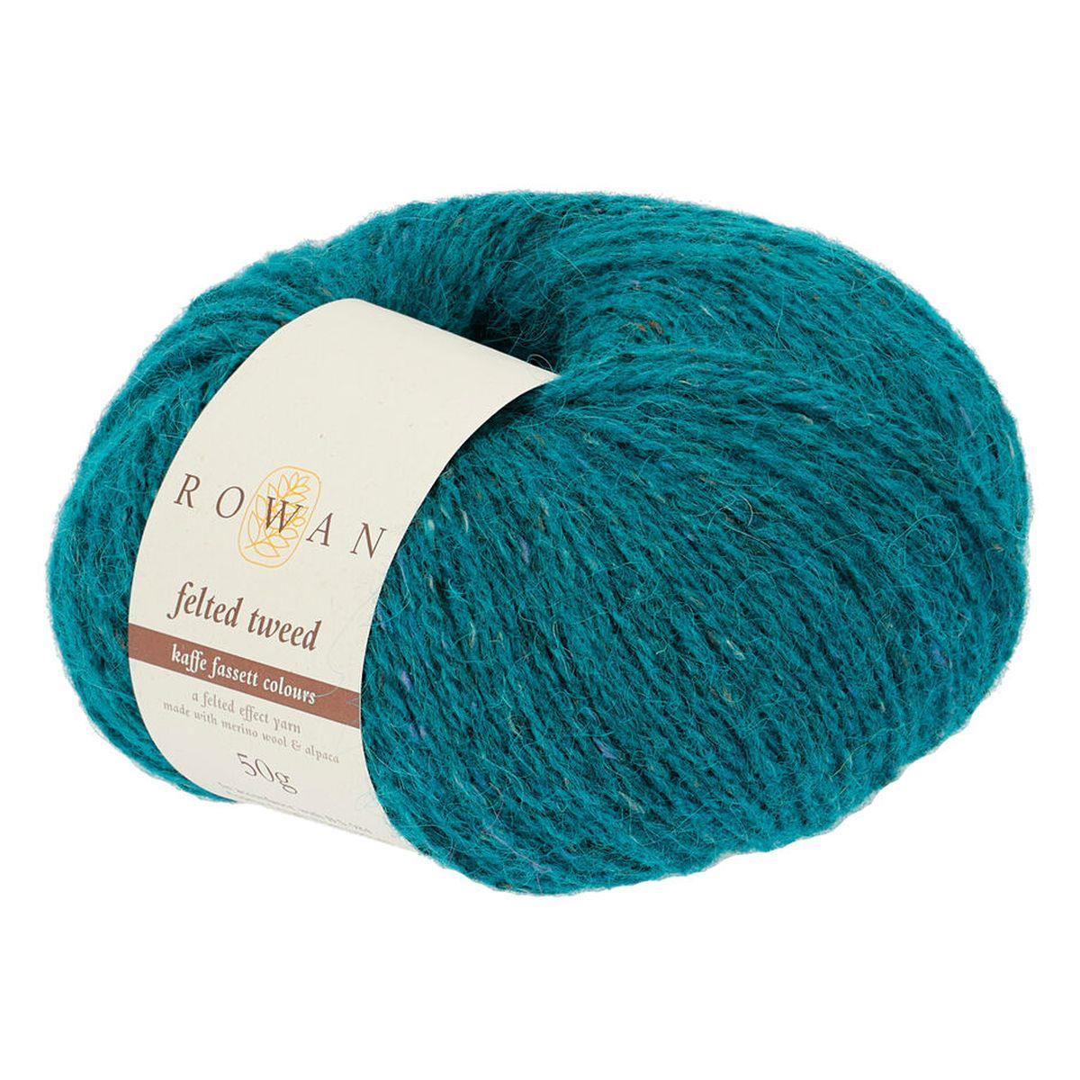Felted Tweed 50% Wool 25% Alpaca 25% Viscose Yarn - 50g