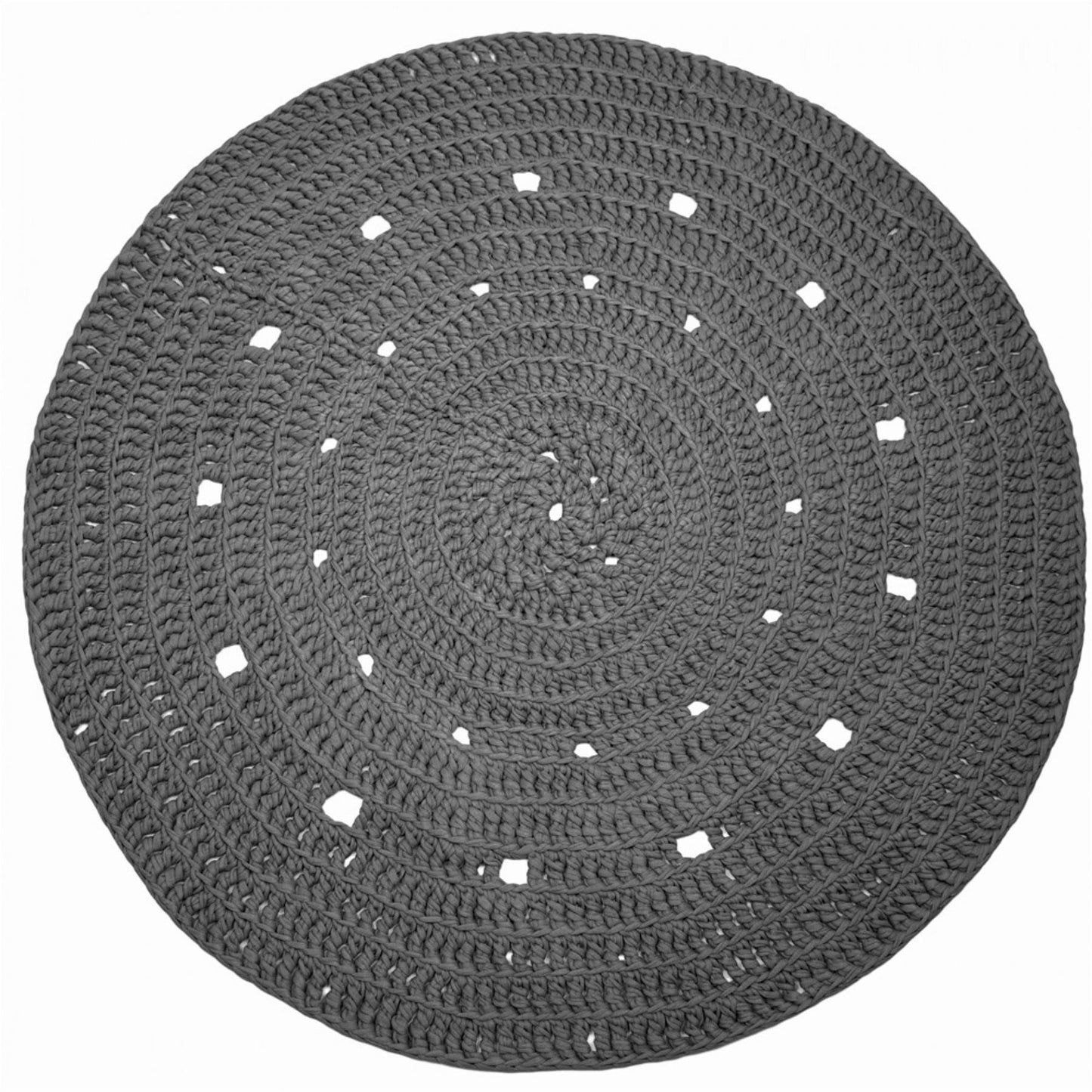 Hoooked Zpagetti Marsala Bordeaux Cotton Round Rug Crochet Kit