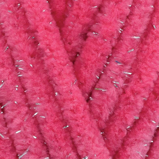 [King Cole] Yummy Glitz Party Pink Yarn - 120M, 100g Novelty