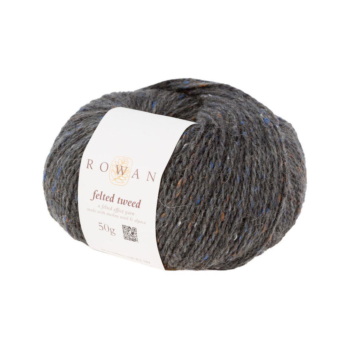Felted Tweed 50% Wool 25% Alpaca 25% Viscose Yarn - 50g