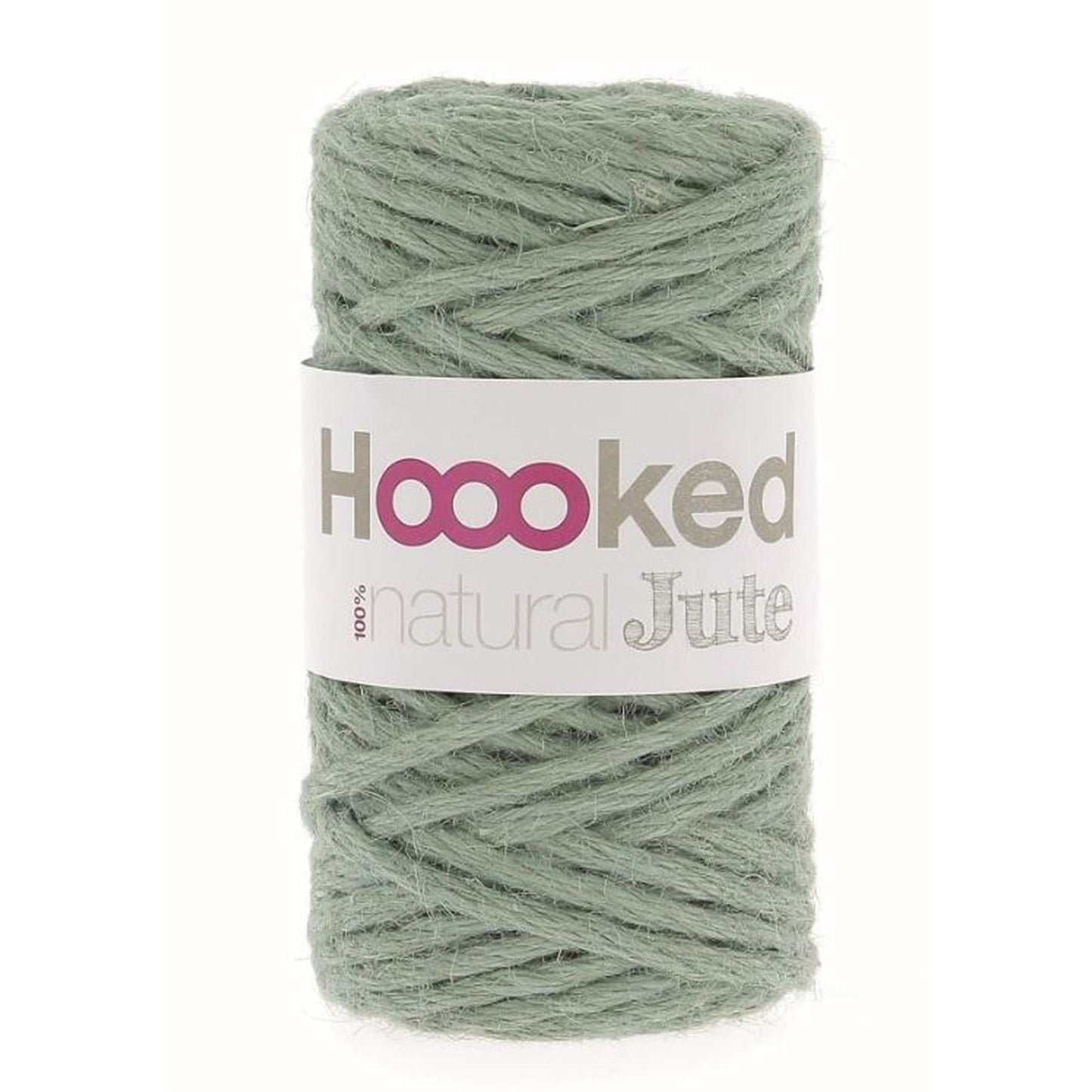 Hoooked Serenity Mint Jute Cotton Yarn - 45m (147.6'), 300g