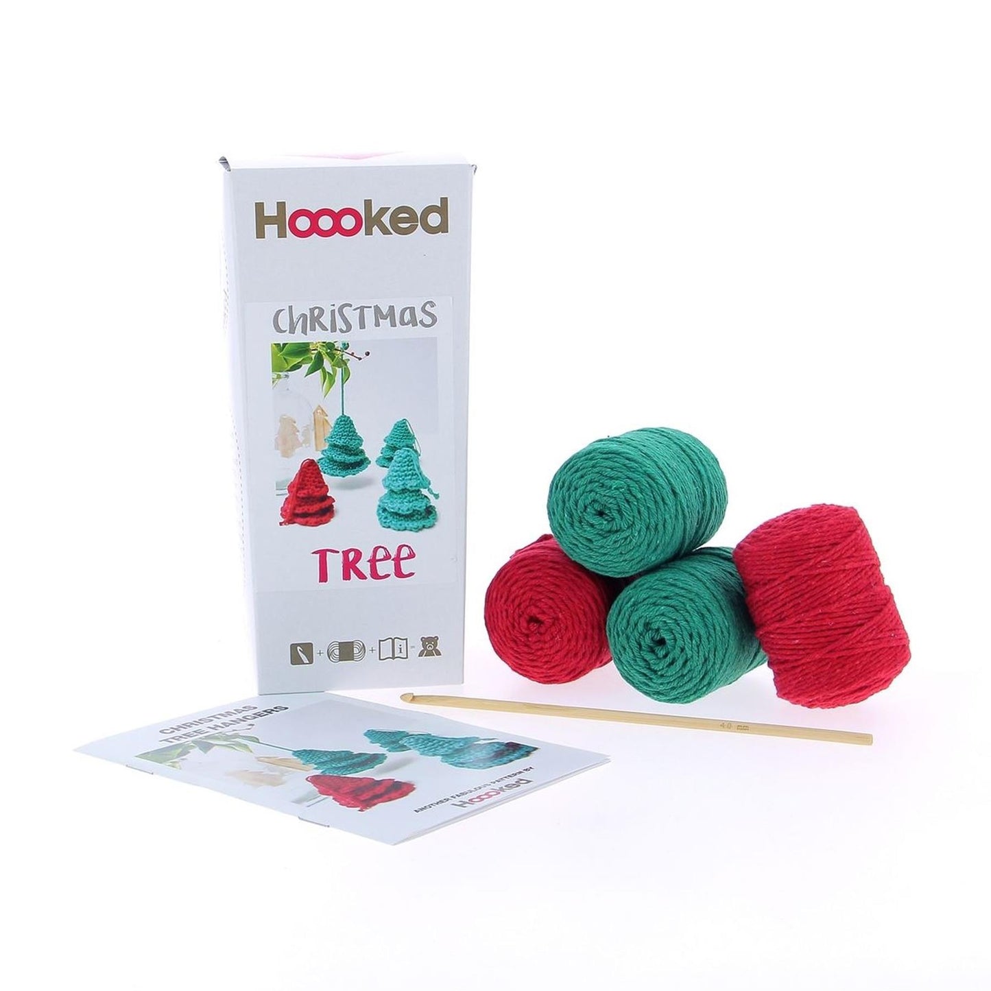 [Hoooked] PAK148 Eco Barbante Milano Cotton Christmas Tree Crochet Amigurumi Kit