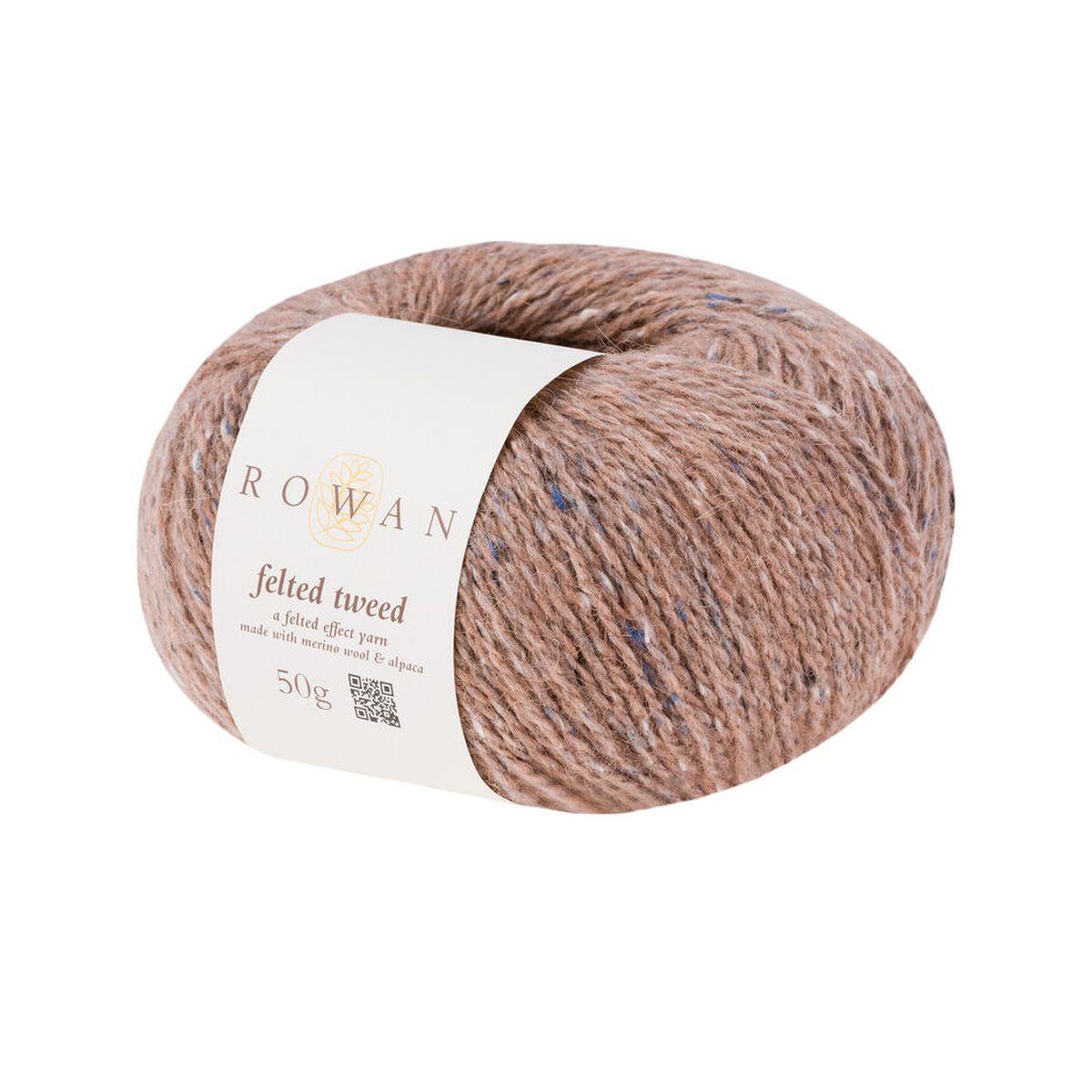 Felted Tweed 50% Wool 25% Alpaca 25% Viscose Yarn - 50g